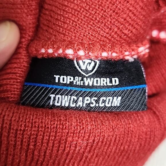 Top of The World Alabama Knit Hat with Pom Roll Tide Beanie - Picture 5 of 6